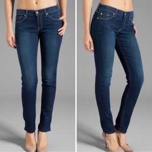 7 For All Mankind Slim Cigarette Denim Jeans Size 30